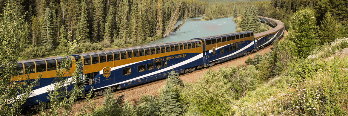 Why the Canadian Rockies Are Best Explored by Train background